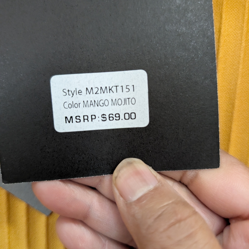 Marc New York Mustard Ribbed Cardigan - Picture 4 of 5